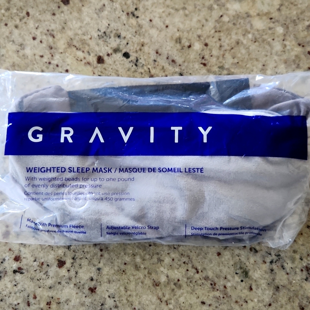 NEW GRAVITY WEIGHTED SLEEP MASK